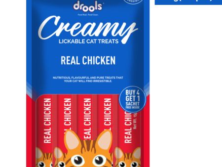 Drools Real Chicken Creamy Cat Treats For Sale