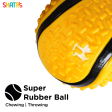 Skatrs Rubber Ball Toy for Dogs and Cat (Yellow) on Sale