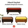 FurryLiving Hibachi Bed with Storage for Dogs (Honey Yellow Cushion) Online Hot Sale