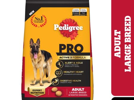 Pedigree PRO Expert Nutrition Active Adult (18 Months Onwards) Large Breed Dog Dry Food Online