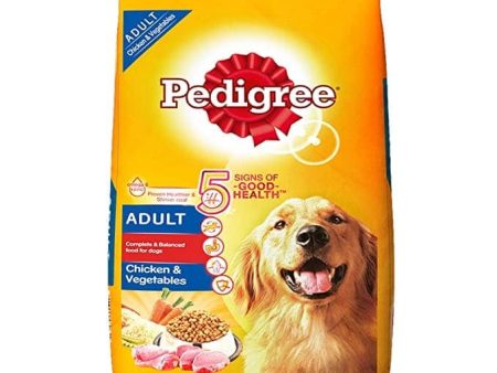 Pedigree Chicken and Vegetables Adult Dry Dog Food For Discount