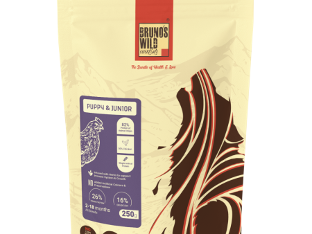 Bruno s Wild Essentials Puppy & Junior Dog Dry Food Online