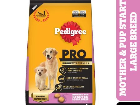 Pedigree PRO Expert Nutrition Lactating Pregnant Mother & Puppy Starter(3 to 12 Weeks) Large Breed Dog Dry Food Online