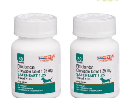 Savavet Safeheart (Pimobendan) Tablet for Dogs (2 pack) For Sale