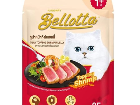 Bellotta Tuna Topping Shrimp in Jelly Cat Wet Food Discount