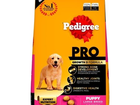 Pedigree PRO Expert Nutrition for Large Breed Puppy(3 to 18 Months) Dry Food For Cheap