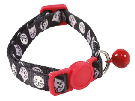 M Pets Zany Eco Collar for Cats (Black) Online Hot Sale