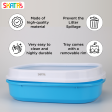 Skatrs Litter Tray for Cats (Blue) Fashion