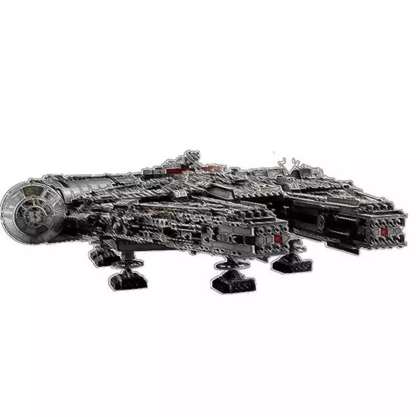 MOC  Compatible  8445 PCS Ultimate Edition Star Series Building Blocks Kits Millennium Destroyer Ship Falcon Compatible With 75192 Sale