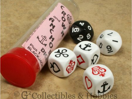 Crown and Anchor Dice Game in Tube Cheap