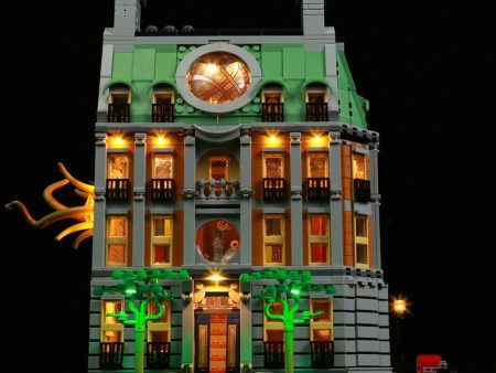 MOC  Compatible  LED Light Kit For 76218 Sanctum Sanctorum Building Blocks Set (NOT Include the Model) Bricks DIY toys Online now