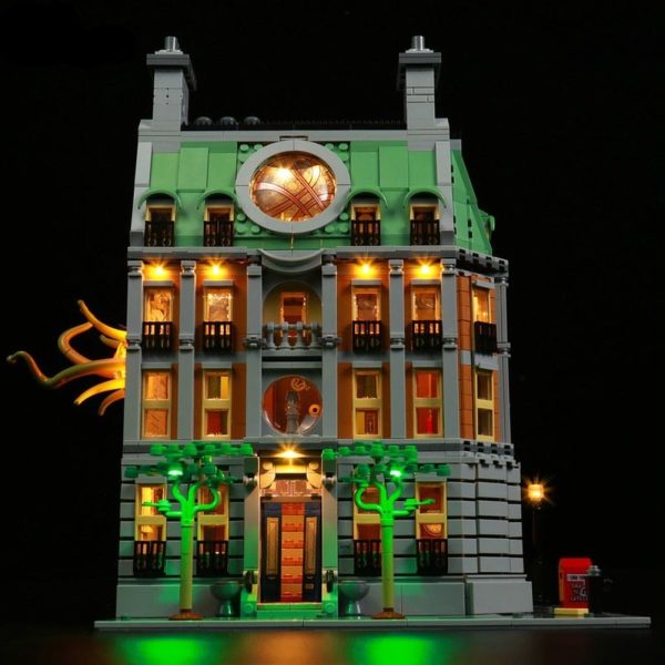 MOC  Compatible  LED Light Kit For 76218 Sanctum Sanctorum Building Blocks Set (NOT Include the Model) Bricks DIY toys Online now