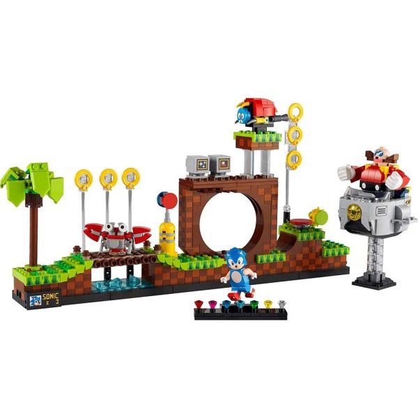 MOC  Compatible  LED Light Up Kit For Ideas 21331 Classic Sonic Pop Game Green Hill Zone Building Blocks Toys Set Fashion