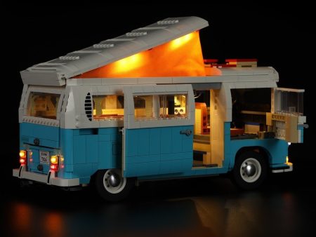 MOC  Compatible  LED Light Kit for 10279 T2 Camper Van Building Blocks Set (NOT Include The Model) toys Fashion