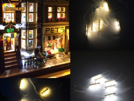 MOC  Compatible  LED High Quality White And Warm White Led Light Kit Light Accessories For Building Bricks Toy Fashion