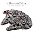 MOC  Compatible  8445 PCS Ultimate Edition Star Series Building Blocks Kits Millennium Destroyer Ship Falcon Compatible With 75192 Sale