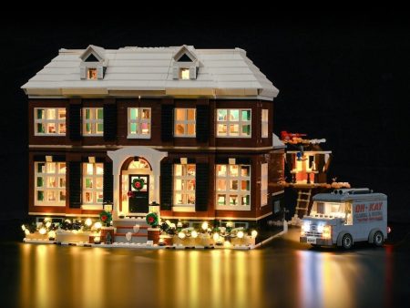 MOC  Compatible  LED Light Kit for 21330 Home Alone Building Blocks Set (NOT Include the Model) Bricks toys Sale