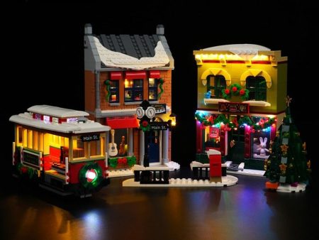 MOC  Compatible  LED Light Kit For 10308 Holiday Main Street Building Blocks Set (NOT Include the Model) Bricks DIY toys Hot on Sale