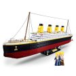 MOC  Compatible  Building Block Toys Titanic 2401 PCS Bricks Scale 1:350 B1122 Compatbile With Leading Brands Big Ship Construction Kits Online