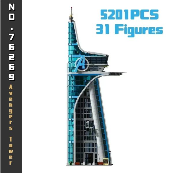 NON  2024 NEW 76269 Classic Tower Battle 5201PCS  Building Ahitecture Bricks Street View Supply