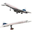 MOC NON  NEW 10318 Airbus Concorde Building Kit World’s first supersonic Airliner Aviation Space Shuttle Blocks Brick Educational Toy Kid Cheap