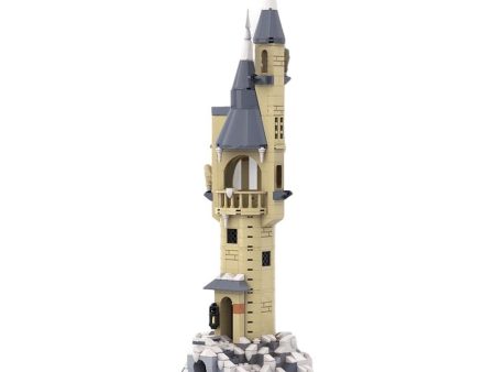 MOC NON  MOC-74348 Owlery Tower Building Block Kit Medieval Harry Magic Castle Witch Villa Tree Hut Chuh Brick Model Kid Puzzle Toy Online Hot Sale