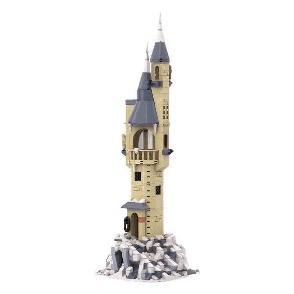 MOC NON  MOC-74348 Owlery Tower Building Block Kit Medieval Harry Magic Castle Witch Villa Tree Hut Chuh Brick Model Kid Puzzle Toy Online Hot Sale