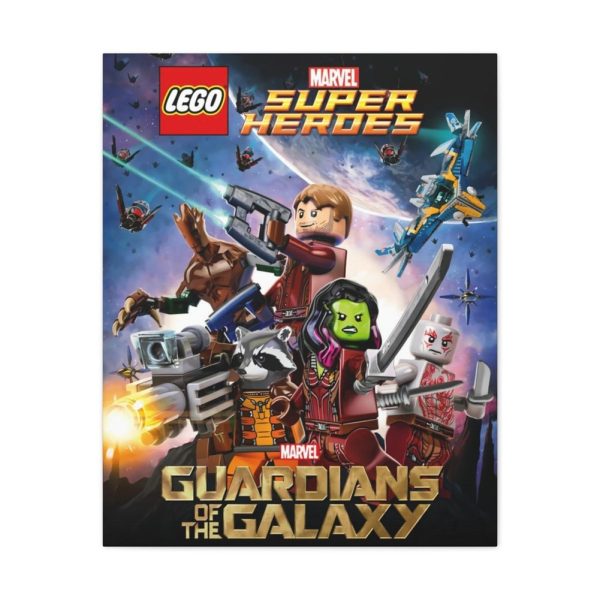 MOC  Compatible  Guardians of The Galaxy v2  Movie Wall Art Canvas Art With Backing. Online now