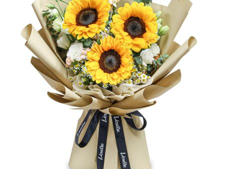 Fresh Flower Bouquet - Classic Sunflowers (L) Online Hot Sale