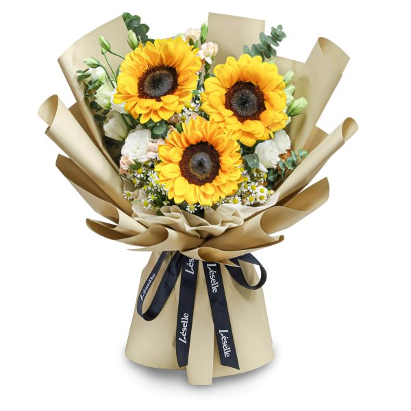 Fresh Flower Bouquet - Classic Sunflowers (L) Online Hot Sale