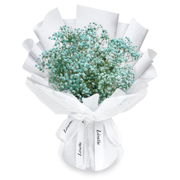 Fresh Flower Bouquet - Green Baby s Breath (M) Cheap