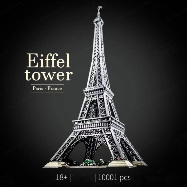 MOC NON  NEW PARIS The Eiffel Tower World   AT-AT   Falcon    Titanic famous ahitecture 10001pcs Building Blocks Bricks Compatible 10307 75313 Sale