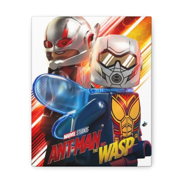 MOC  Compatible  Antman And The Wasp Super Hero  Movie Wall Art Canvas Art With Backing. For Discount