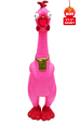 Giant Hug Me Chicken Pink - Over 2 Feet tall, Screams for up to 45 seconds! (Pink) For Sale