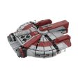 MOC NON  MOC Ebon Model Hawk  Robot Transport 30979 Battleshipss Bricks Kid MOC Starship Vehicle Brick Build Eagle Battle Star MK1 Wars Hot on Sale