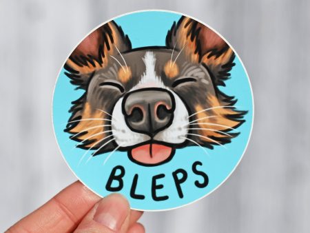 Bleps Vinyl Sticker Sale