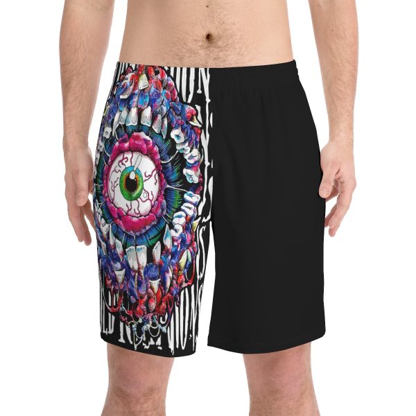 Men s Elastic Beach Shorts (AOP) Online now