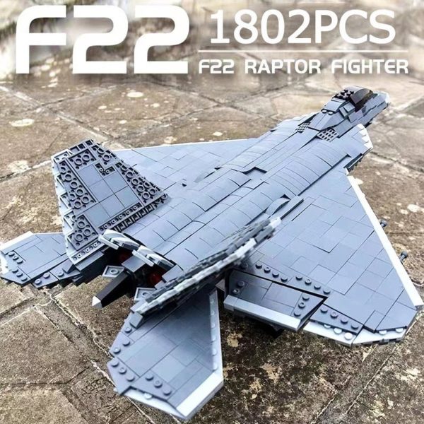 MOC NON  WW2 Airplane Soldier A10 Fighter Model Building Blocks J-20 Soldier Weapons Air Missile F18 Airaft Bricks Set Toy For Kid MOC Supply