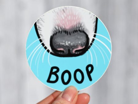 Boop Vinyl Sticker Discount