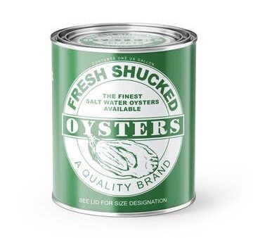 Oyster Tin Candle Discount