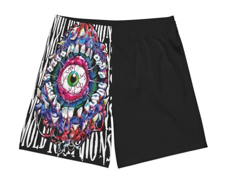 Men s Elastic Beach Shorts (AOP) Online now