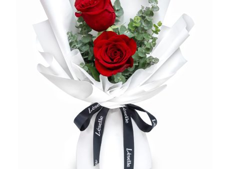 Fresh Flower Bouquet - Classic Red Roses (S) Hot on Sale