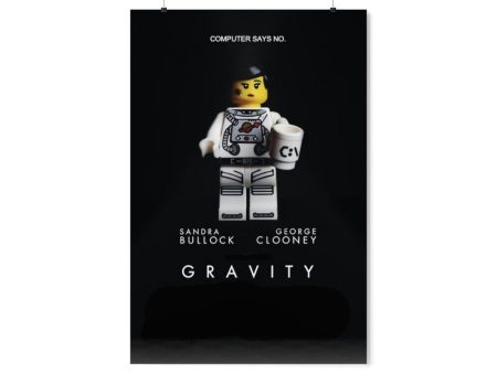 MOC  Compatible  Gravity  Movie Wall Art POSTER ONLY on Sale