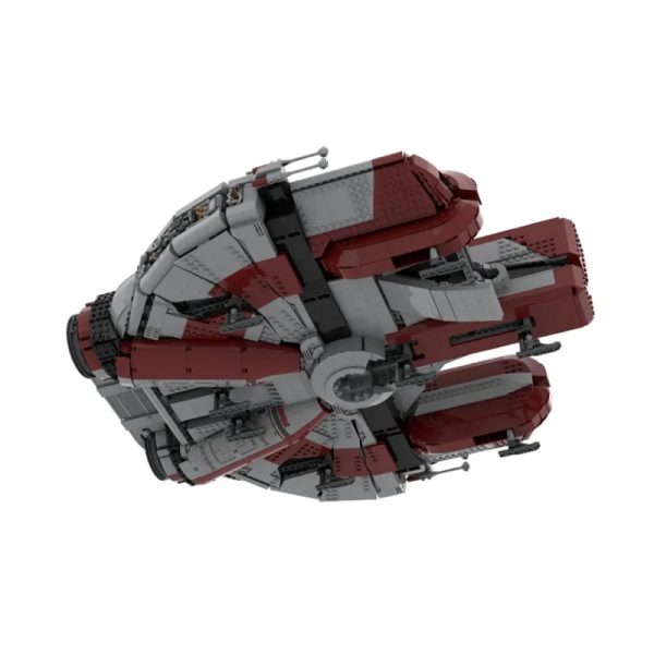 MOC NON  MOC Ebon Model Hawk  Robot Transport 30979 Battleshipss Bricks Kid MOC Starship Vehicle Brick Build Eagle Battle Star MK1 Wars Hot on Sale