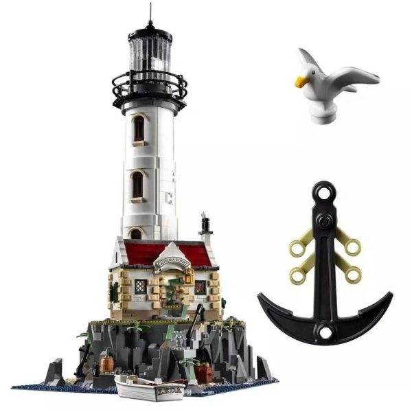 MOC NON  New Electric Lighthouse 21335 2065pcs Model Building Block Assembly Kit  s Toy Discount