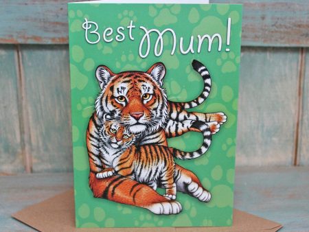 Sumatran Tigers Best Mum Card For Discount