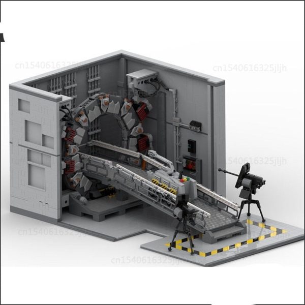 MOC NON  Movie Space Travel Scenes Moc Building Block Diorama Kit Wormhole Bricks Constructor toys   Collection Model Fashion