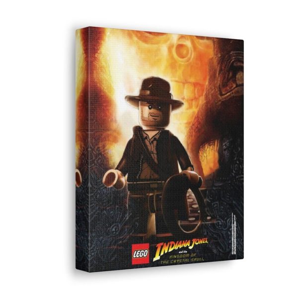 MOC  Compatible  Indiana Jones  Movie Wall Art Canvas Art With Backing. Online now