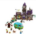 MOC NON  New 10432 &amp 10430 Scooby Mystery Machine Bus City Building Block Bricks Toys Joint  Child  Toys 10429 10428 Sale