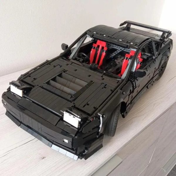 MOC NON  Scale 180SX   240SX Type X Supear Racing Car Vehicle Sport MOC-104190 Model Buiding Block Bricks Toys Kids   Boy Online Sale